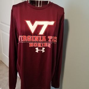 NWOT Virginia Tech Under Armour tshirt